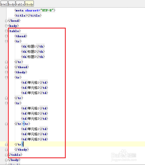 html如何制作表格 第3张 html如何制作表格 第3张