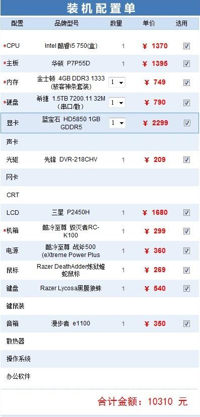 1000左右电脑配置推荐,1000元能配什么电脑? 第3张 1000左右电脑配置推荐,1000元能配什么电脑? 第3张