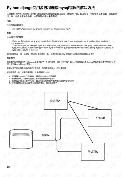 Python MySQL 多进程应用中,如何优化性能与资源分配问题? 第3张 Python MySQL 多进程应用中,如何优化性能与资源分配问题? 第3张