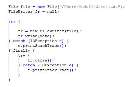 Java如何写入文本文件