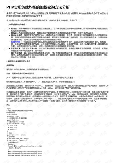负载均衡策略轮序 第3张 负载均衡策略轮序 第3张