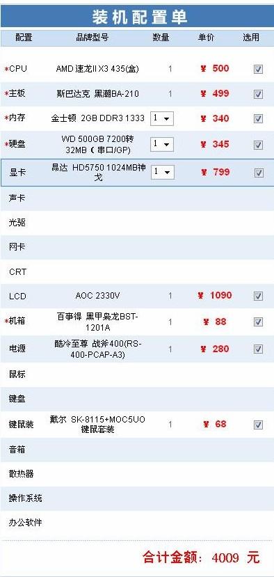 买电脑如何配置?电脑配置单怎么选不踩坑 第3张 买电脑如何配置?电脑配置单怎么选不踩坑 第3张