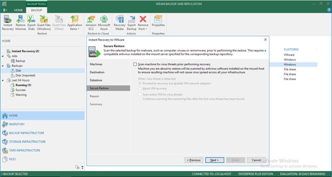 Veeam备份物理机恢复失败如何解决? 第3张 Veeam备份物理机恢复失败如何解决? 第3张