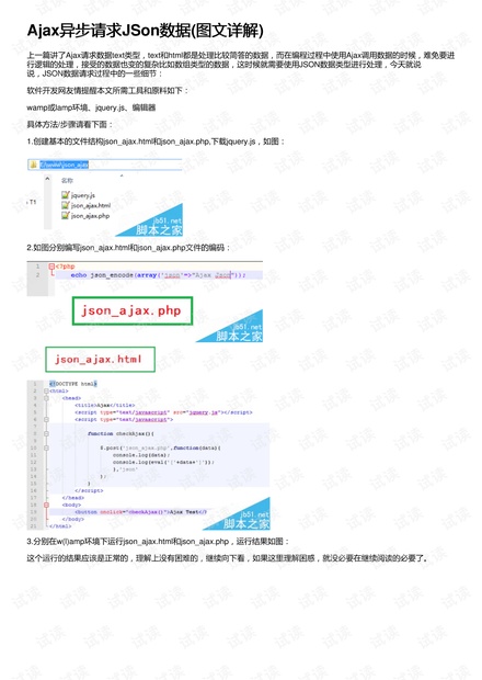 前端AJAX如何有效解析从JSON数据库提交的数据? 第3张 前端AJAX如何有效解析从JSON数据库提交的数据? 第3张