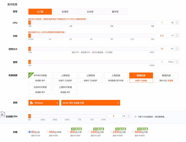 100人服务器配置需要什么配置才够用? 第3张 100人服务器配置需要什么配置才够用? 第3张