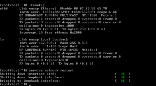 虚拟机Linux网卡物理地址如何查?