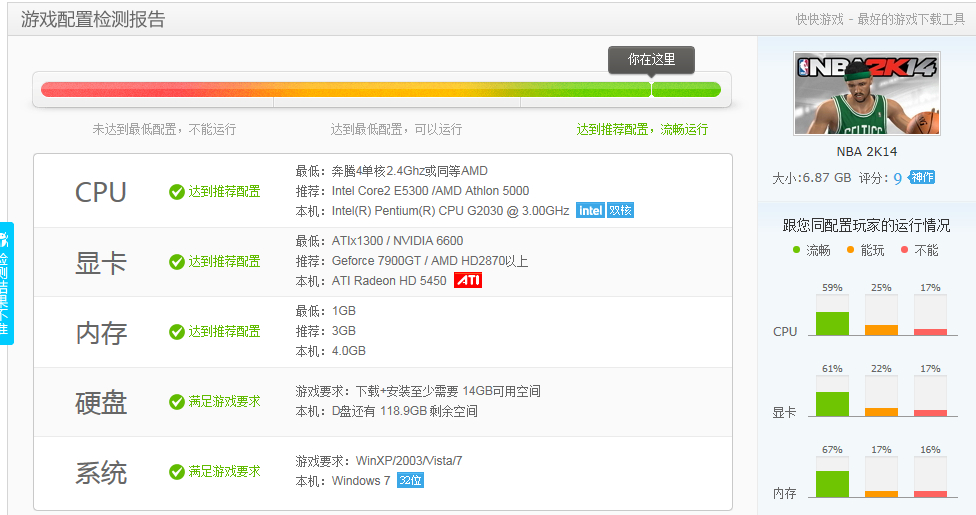 2k14游戏配置要求具体是哪些?满足这些条件才能流畅运行? 第3张 2k14游戏配置要求具体是哪些?满足这些条件才能流畅运行? 第3张