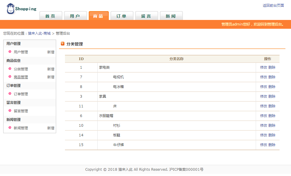 java怎么写购物车清单重置