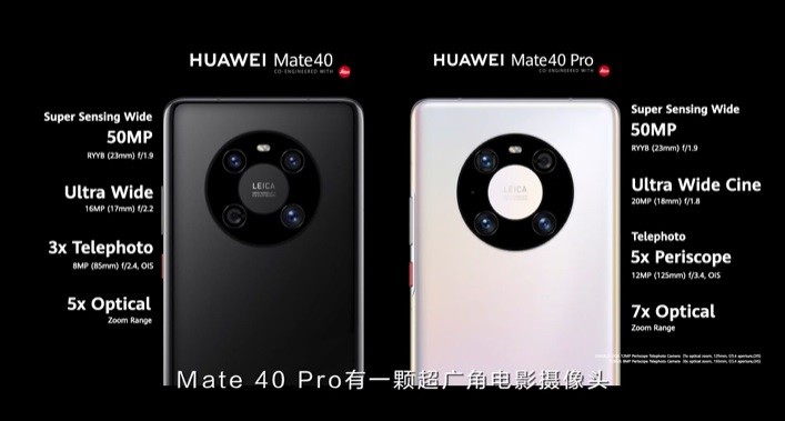 华为matepro40详细配置是什么?华为matepro40参数性能怎么样