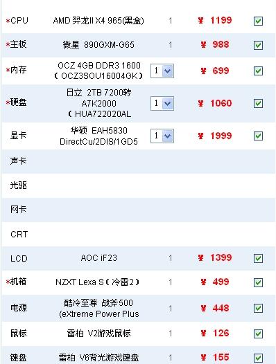 电脑配置发烧级推荐,发烧级电脑配置怎么选 第3张 电脑配置发烧级推荐,发烧级电脑配置怎么选 第3张