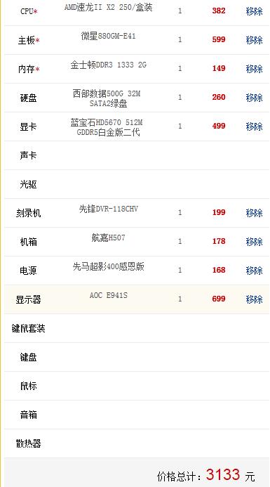 怎样选电脑配置,电脑配置怎么选性价比高 第3张 怎样选电脑配置,电脑配置怎么选性价比高 第3张