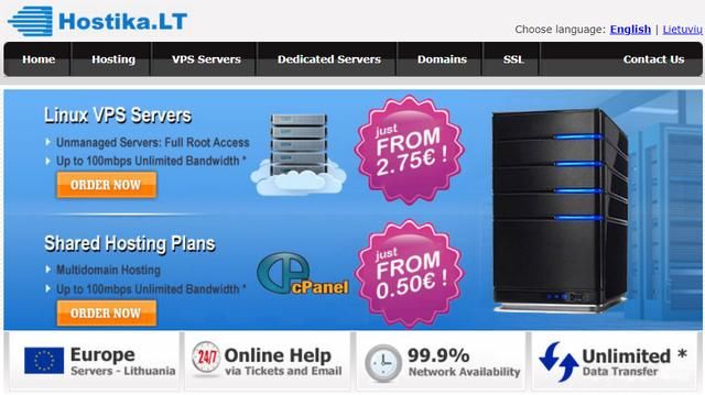 vds4you:13元/月,俄罗斯VPS,不限流量,KVM虚拟