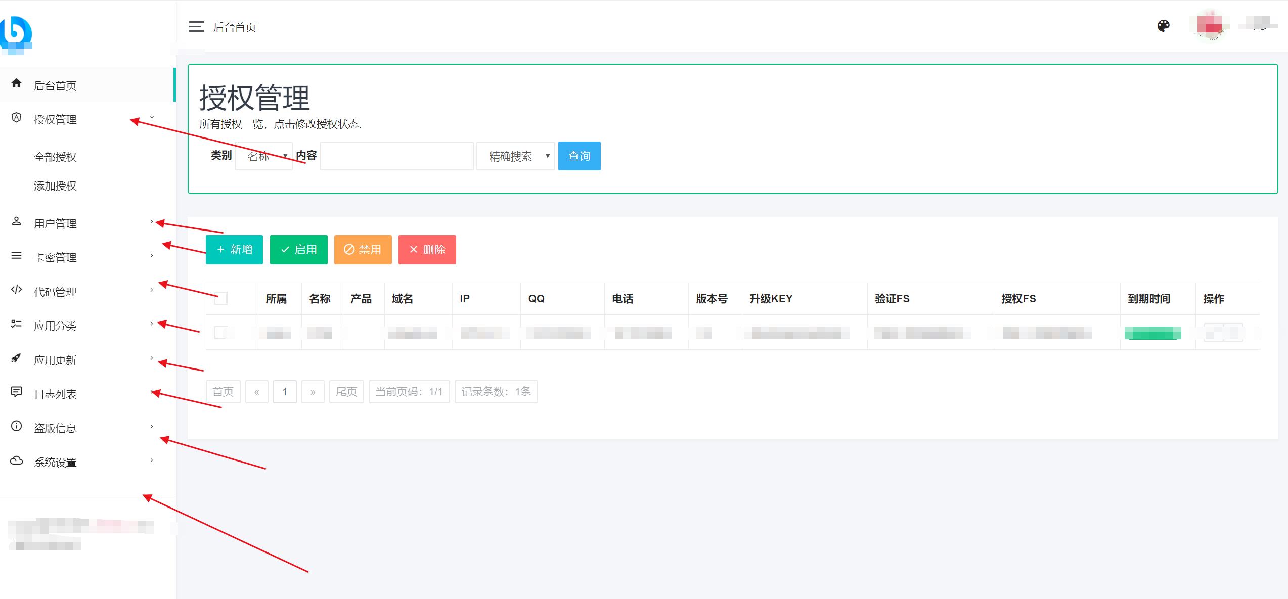 php域名授权源码怎么用,域名授权系统源码 第1张 php域名授权源码怎么用,域名授权系统源码 第1张