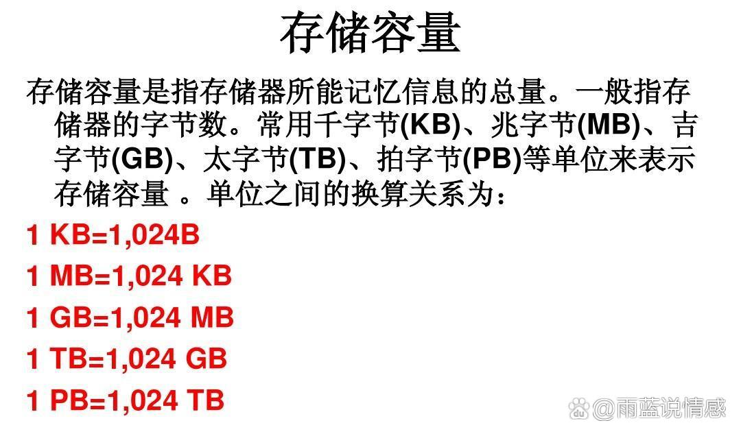 服务器存储容量10t什么意思,1TB等于多少GB如何换算