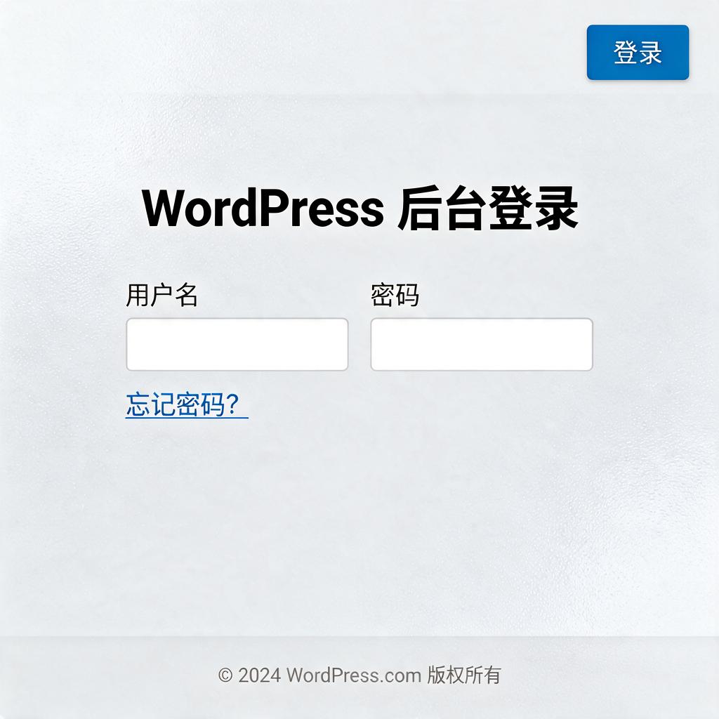 WordPress修改后台登录地址