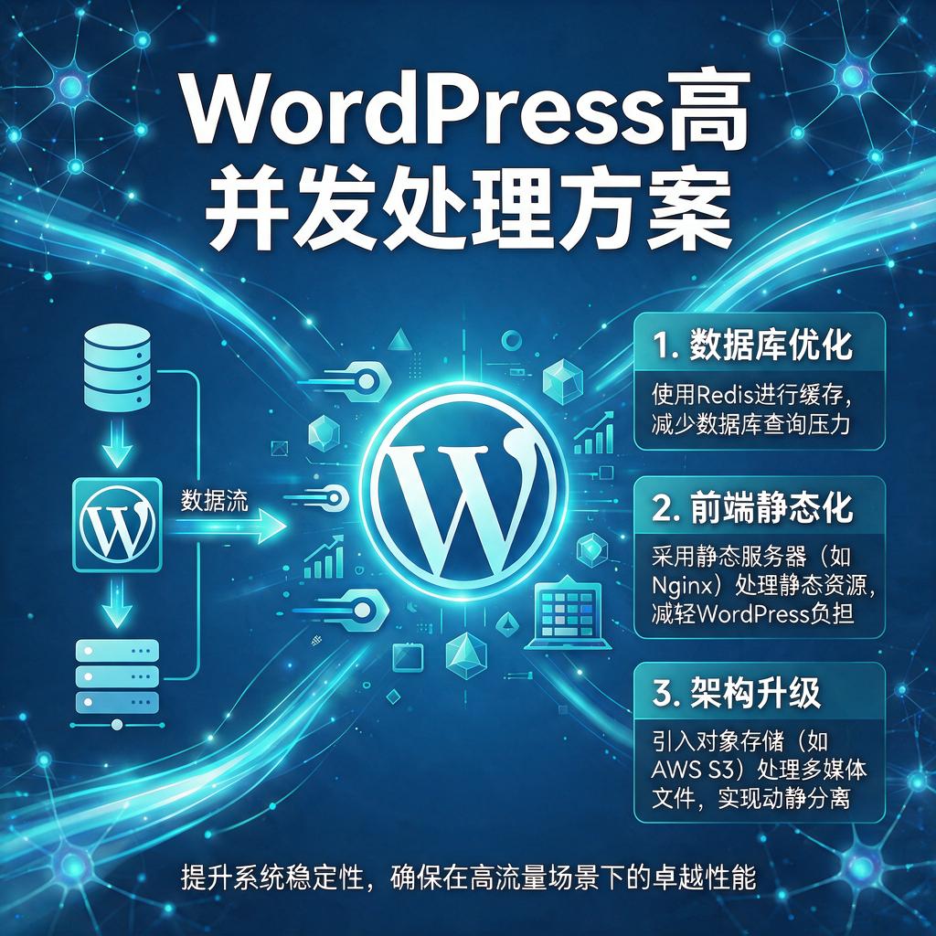 WordPress高并发处理方案 第1张 WordPress高并发处理方案 第1张