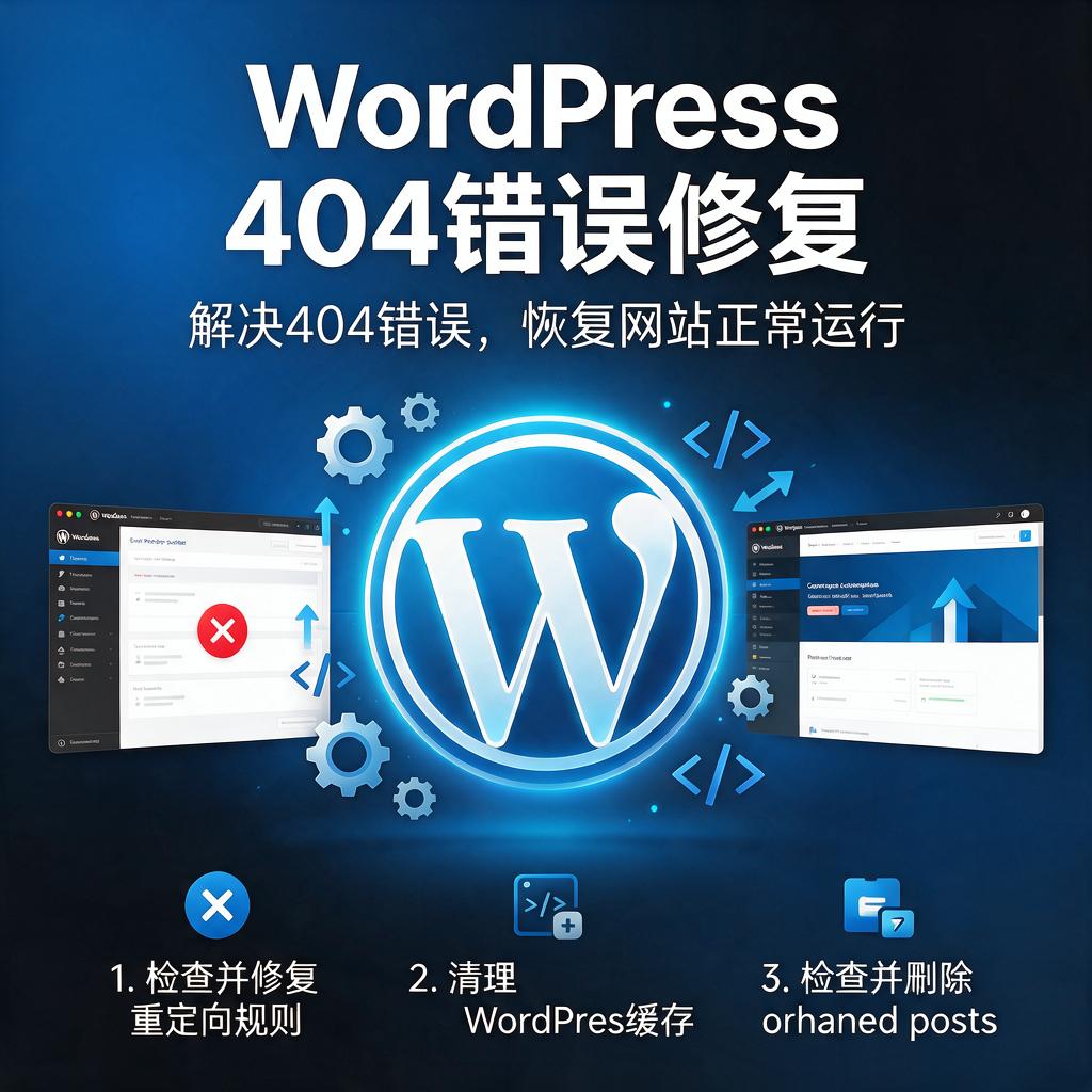 WordPress 404错误修复 第1张 WordPress 404错误修复 第1张