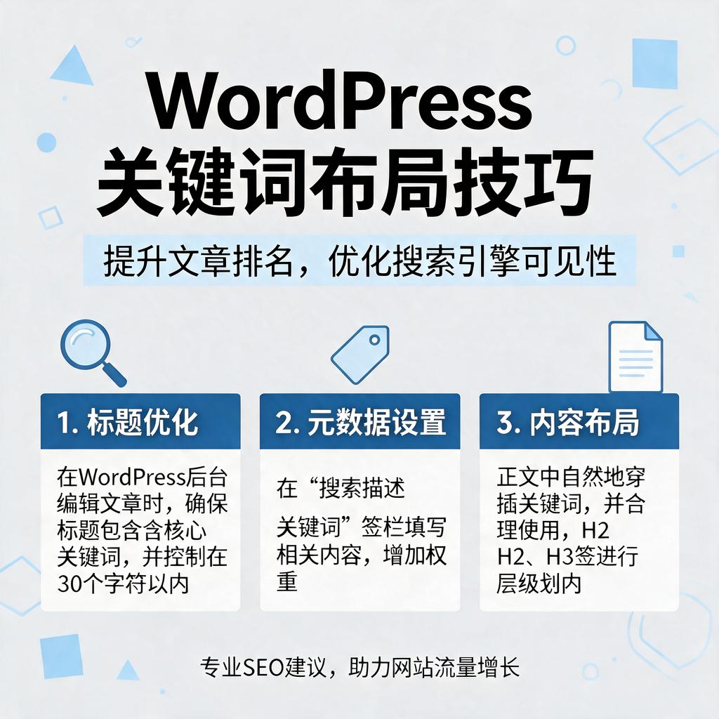 WordPress关键词布局技巧