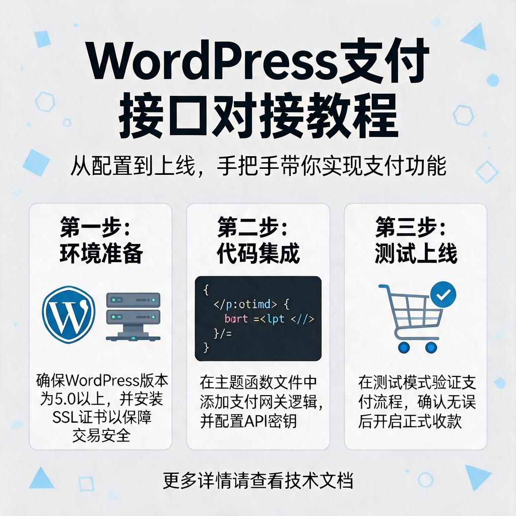 WordPress支付接口对接教程 第1张 WordPress支付接口对接教程 第1张