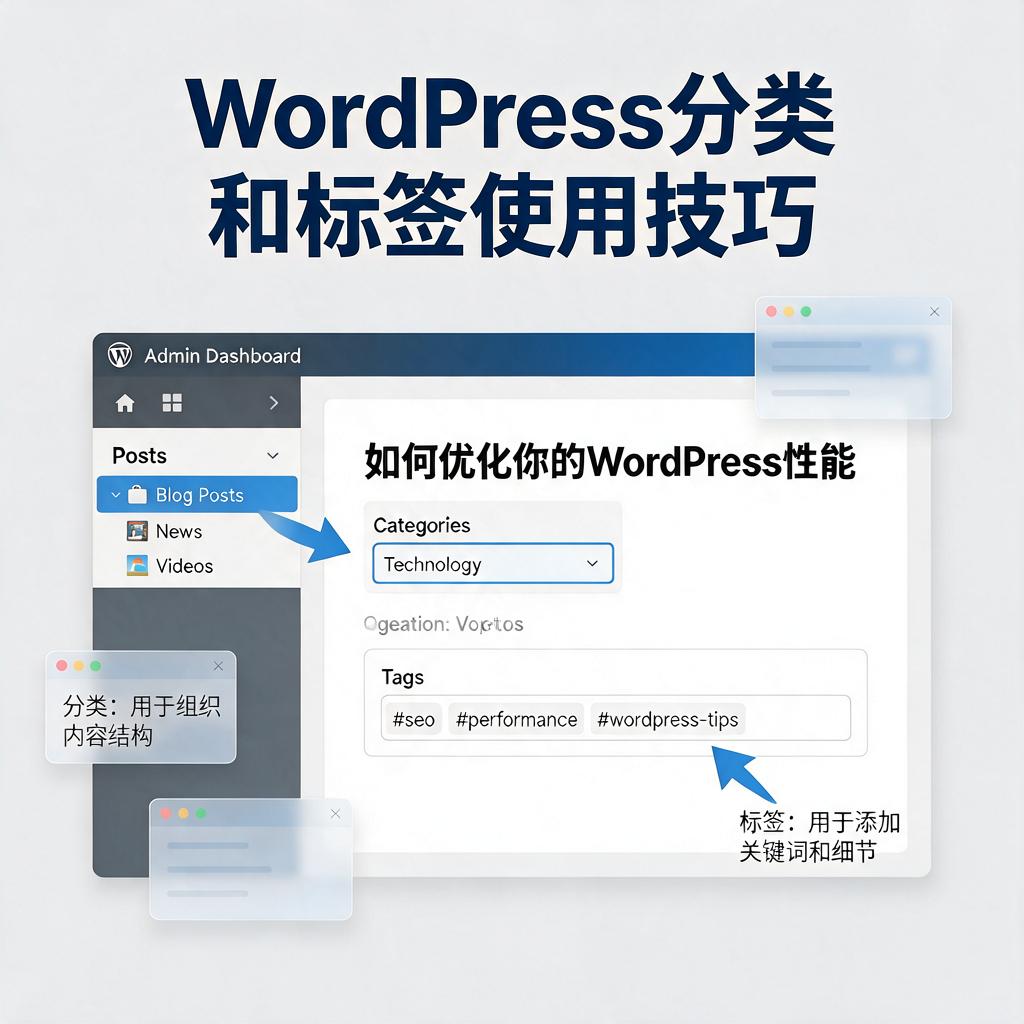 WordPress分类和标签使用技巧 第1张 WordPress分类和标签使用技巧 第1张