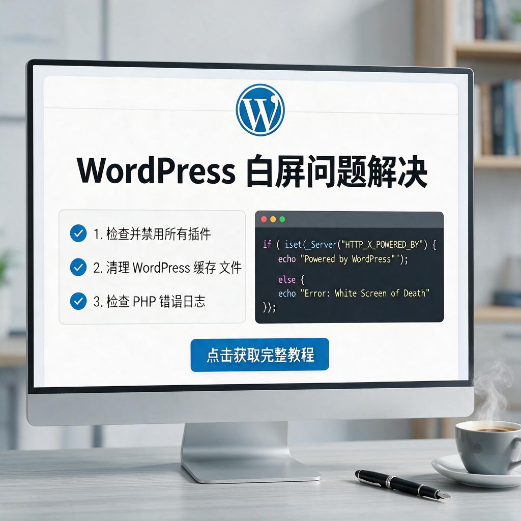 WordPress白屏问题解决