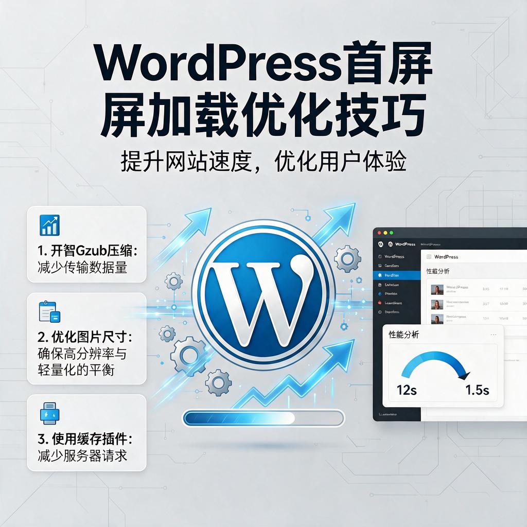 WordPress首屏加载优化技巧