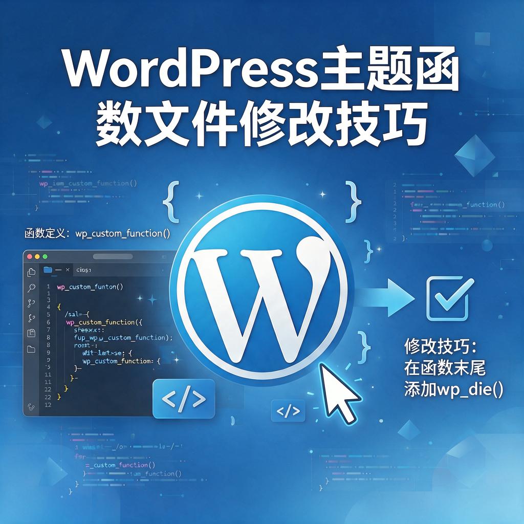 WordPress主题函数文件修改技巧