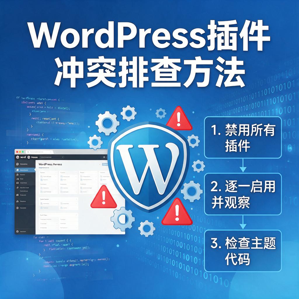 WordPress插件冲突排查方法