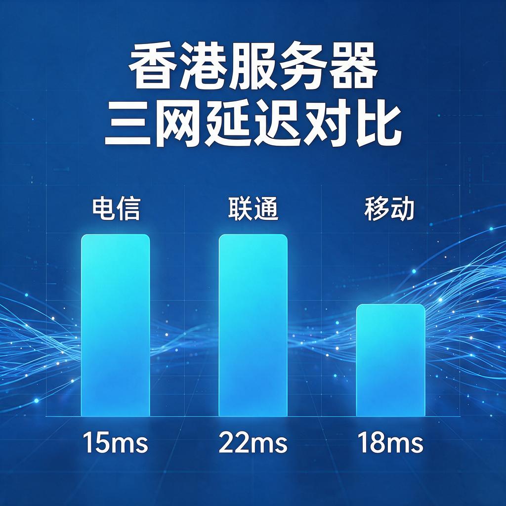香港服务器三网延迟对比