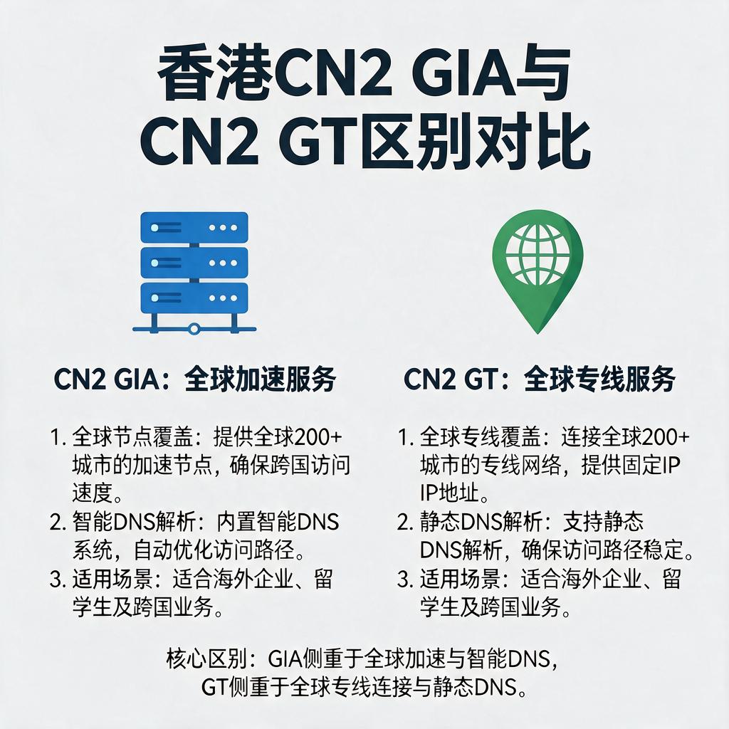 香港CN2 GIA和CN2 GT区别