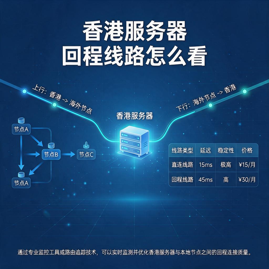 香港服务器回程线路怎么看