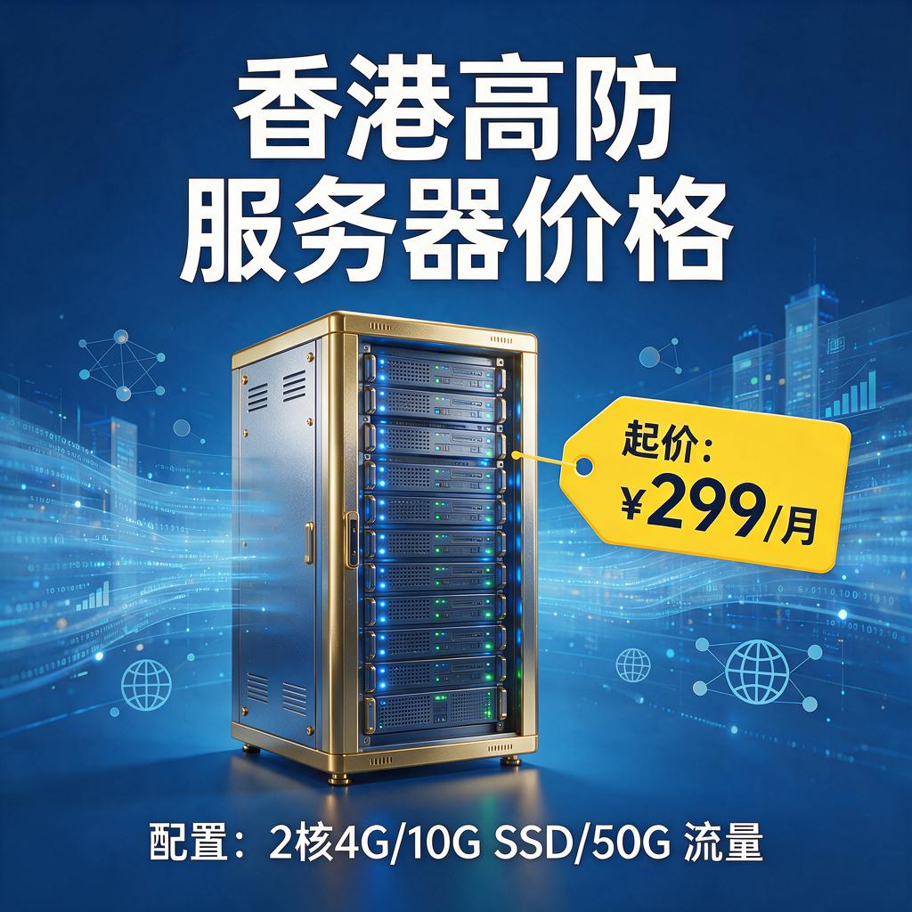 香港高防服务器价格多少
