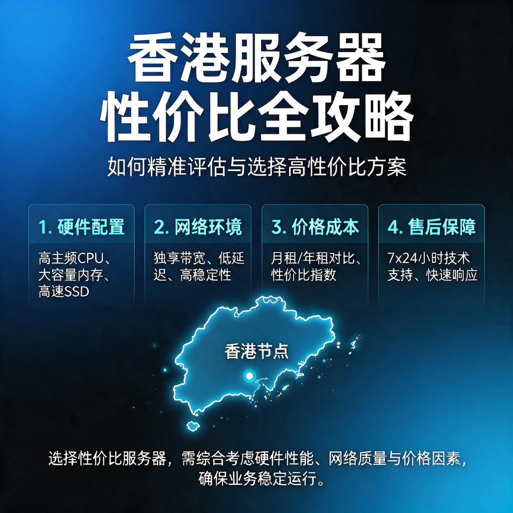 香港服务器性价比怎么判断