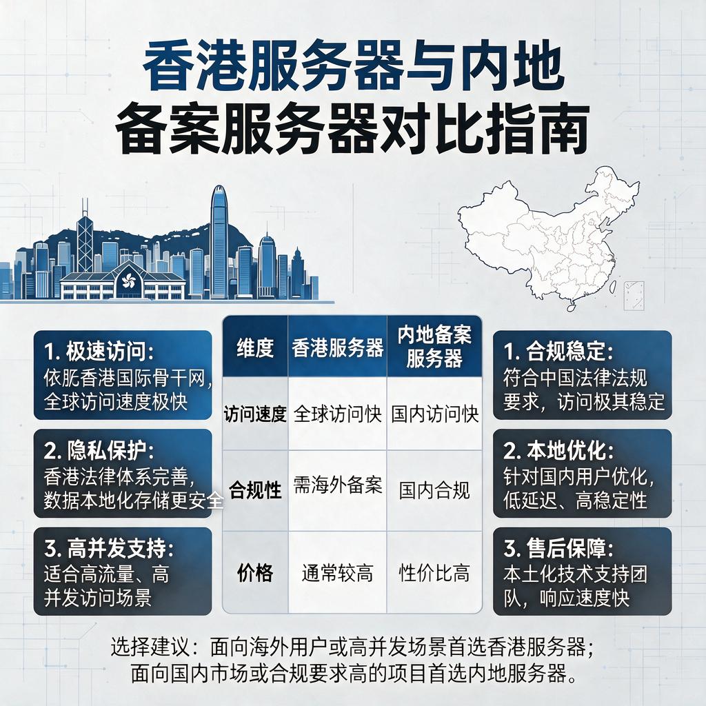 香港服务器和内地备案服务器哪个好
