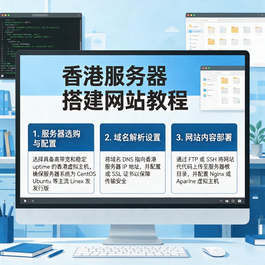 香港服务器搭建网站教程 第1张 香港服务器搭建网站教程 第1张