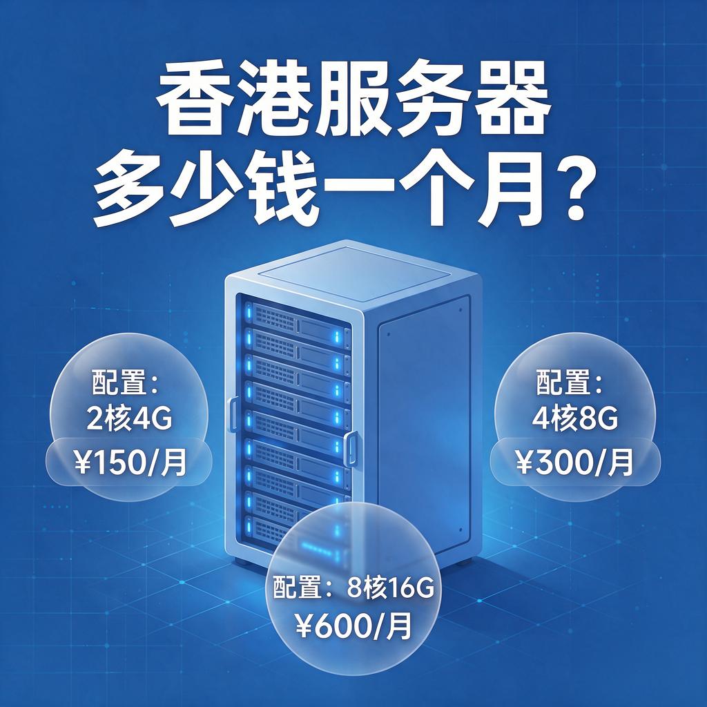 香港服务器多少钱一个月 香港服务器多少钱一个月