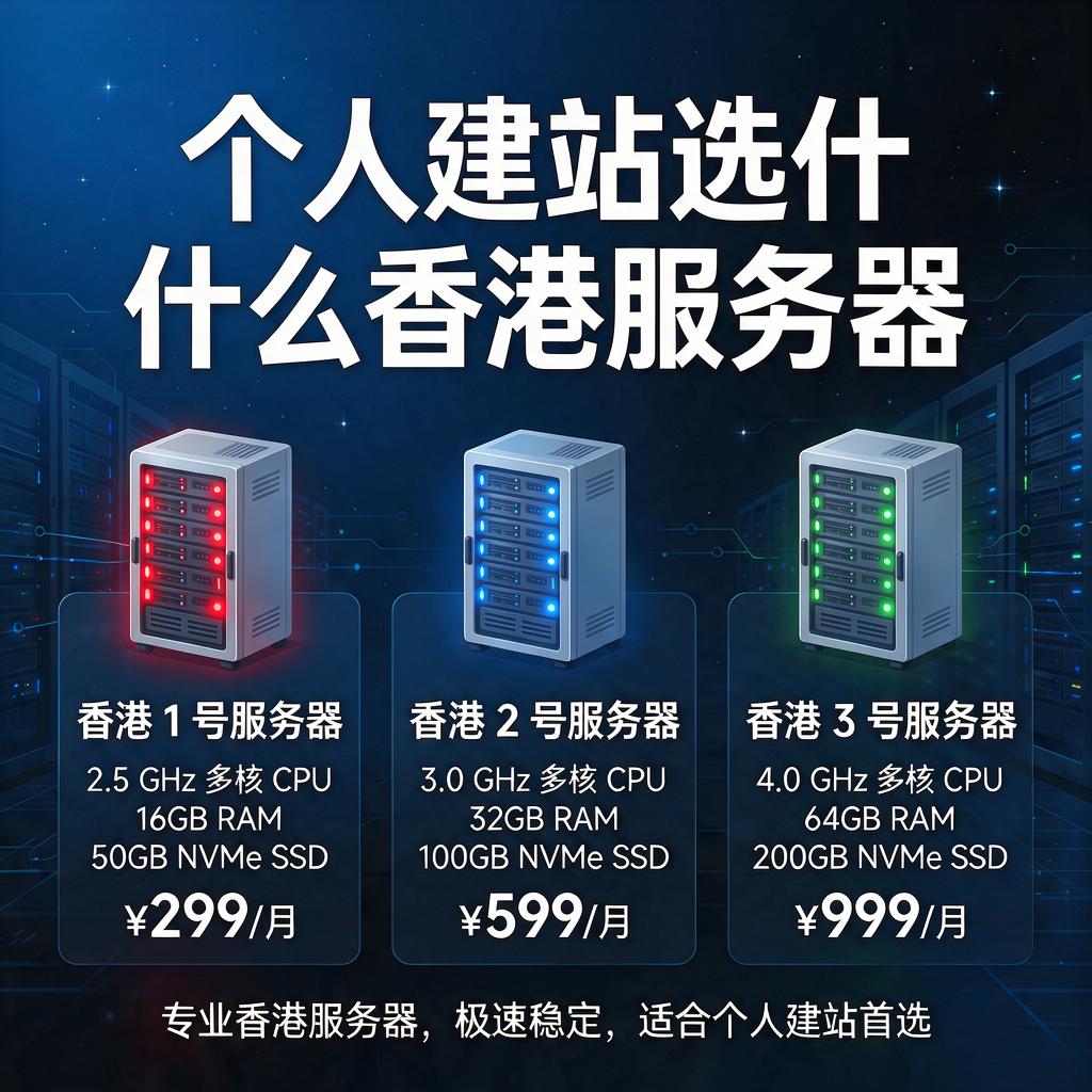 个人建站选什么香港服务器 个人建站选什么香港服务器