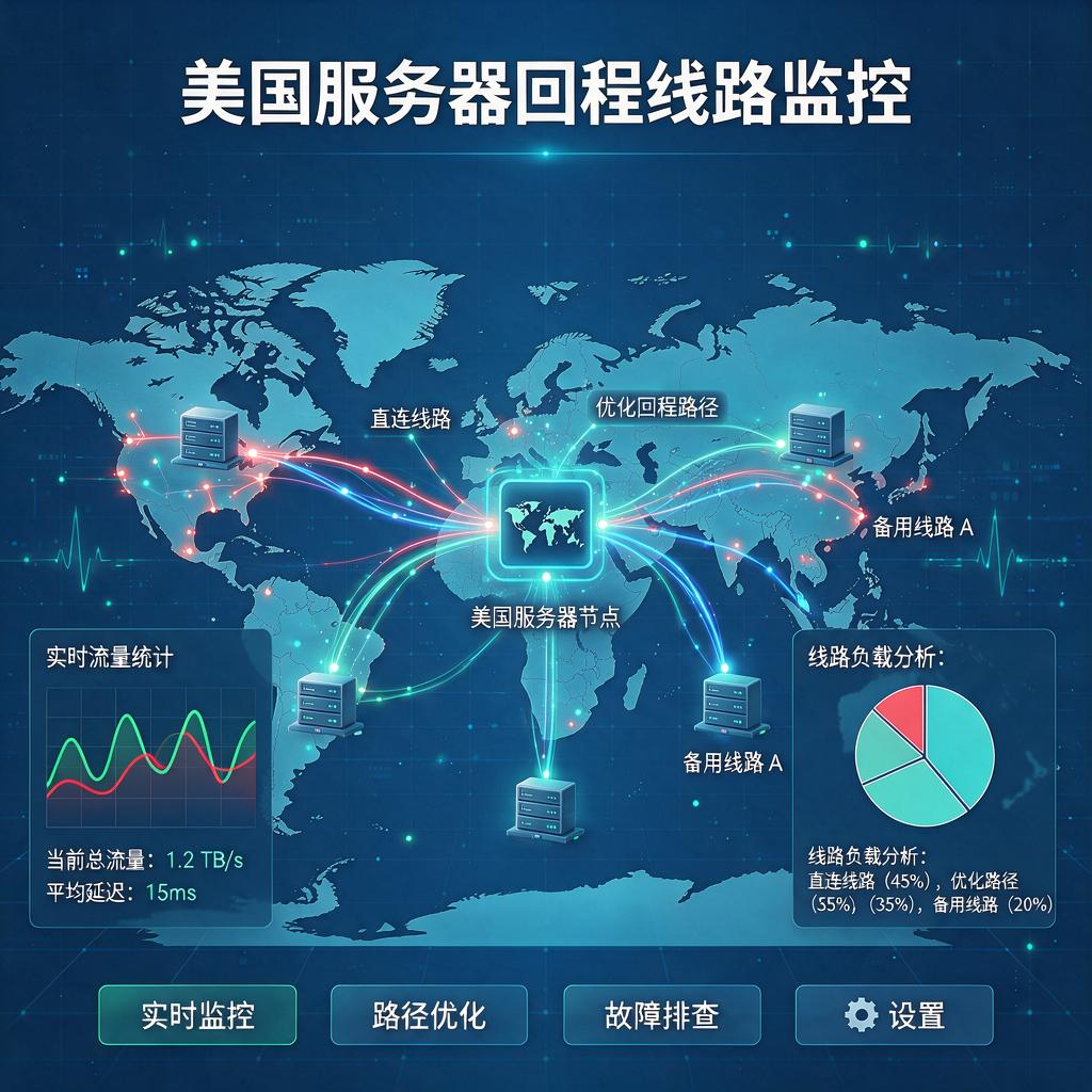 美国服务器回程线路怎么看