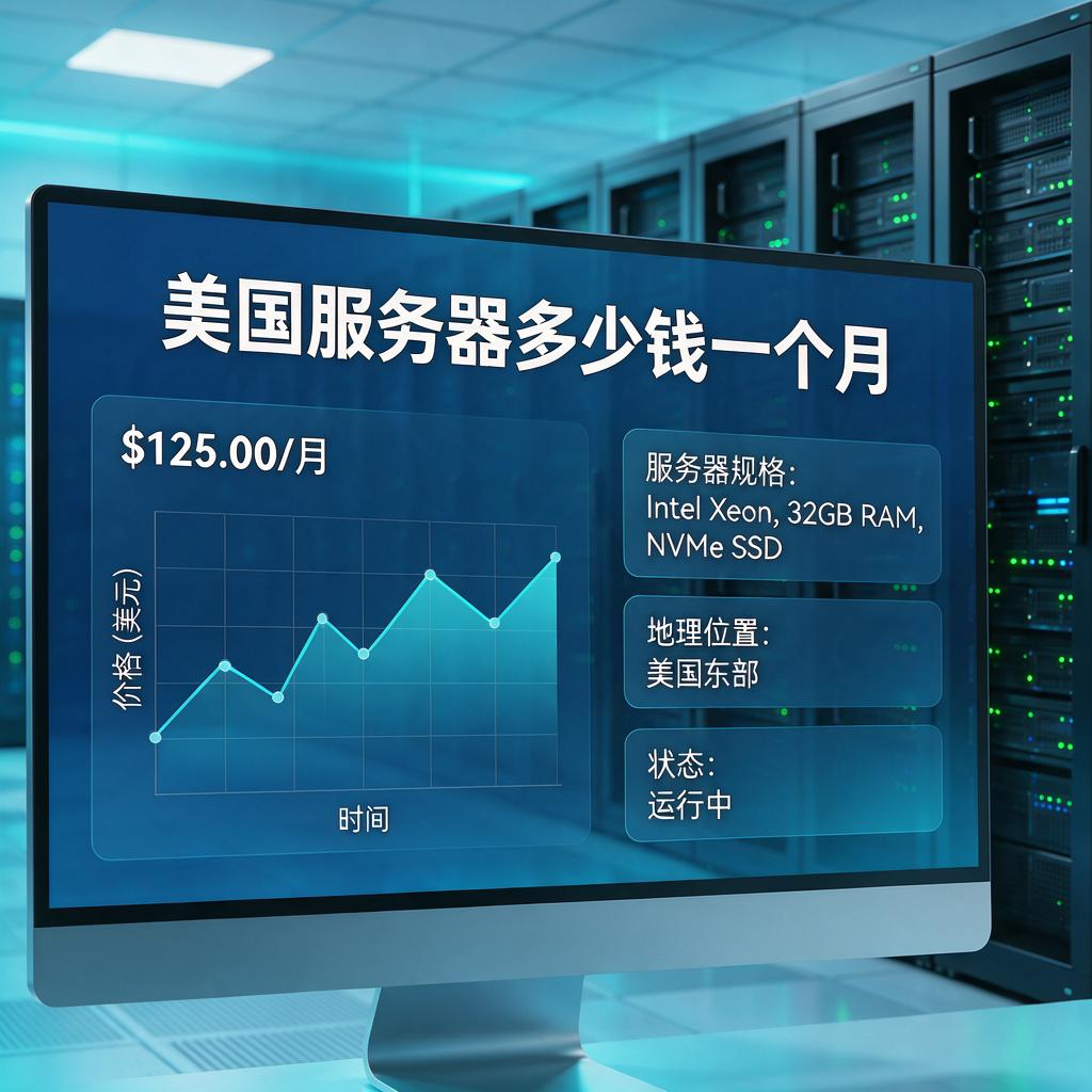 美国服务器多少钱一个月