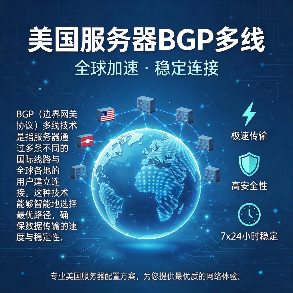 美国服务器BGP多线是什么