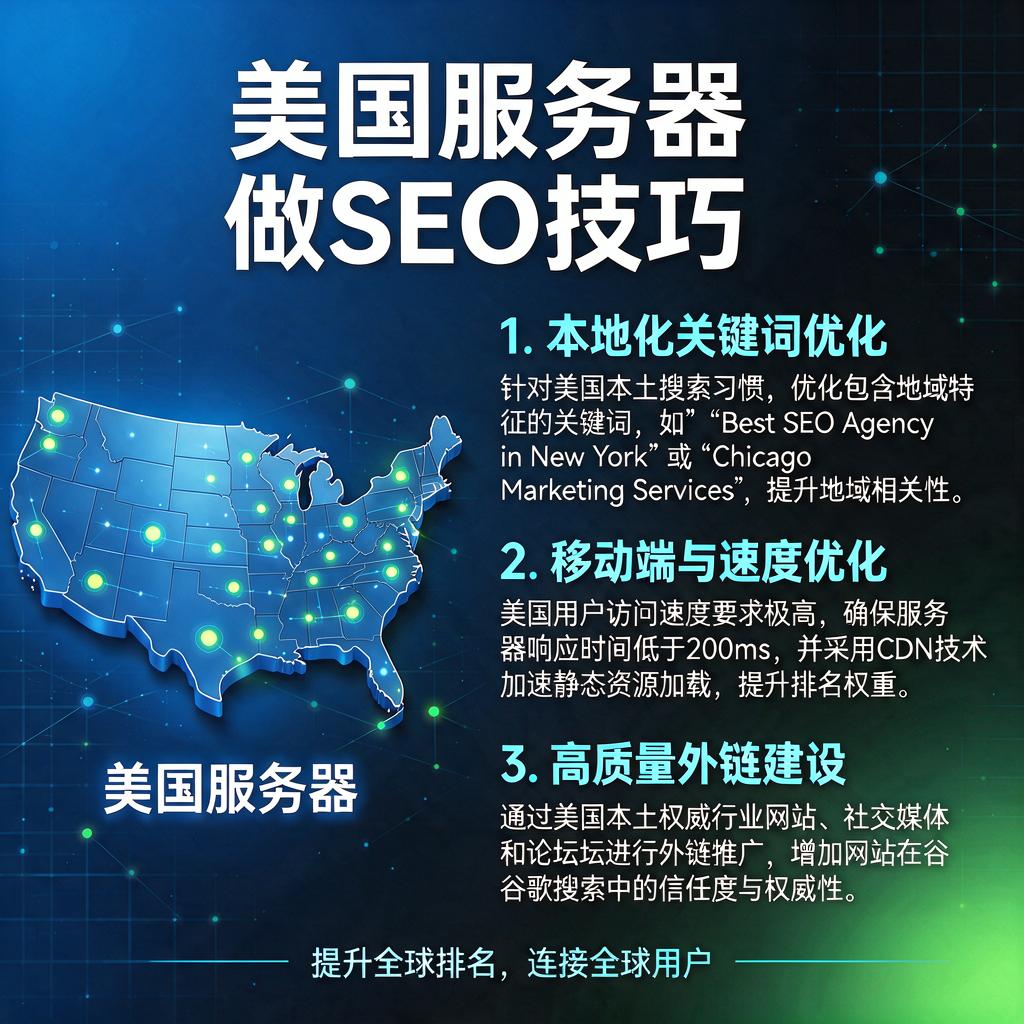 美国服务器做SEO技巧