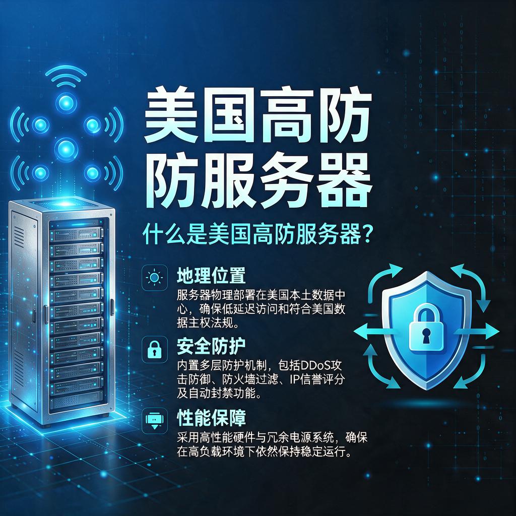 美国高防服务器是什么
