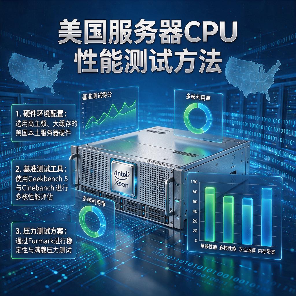 美国服务器CPU性能测试方法