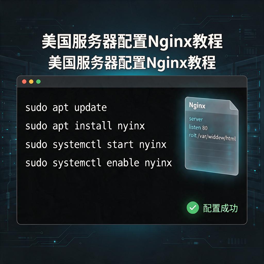 美国服务器配置Nginx教程