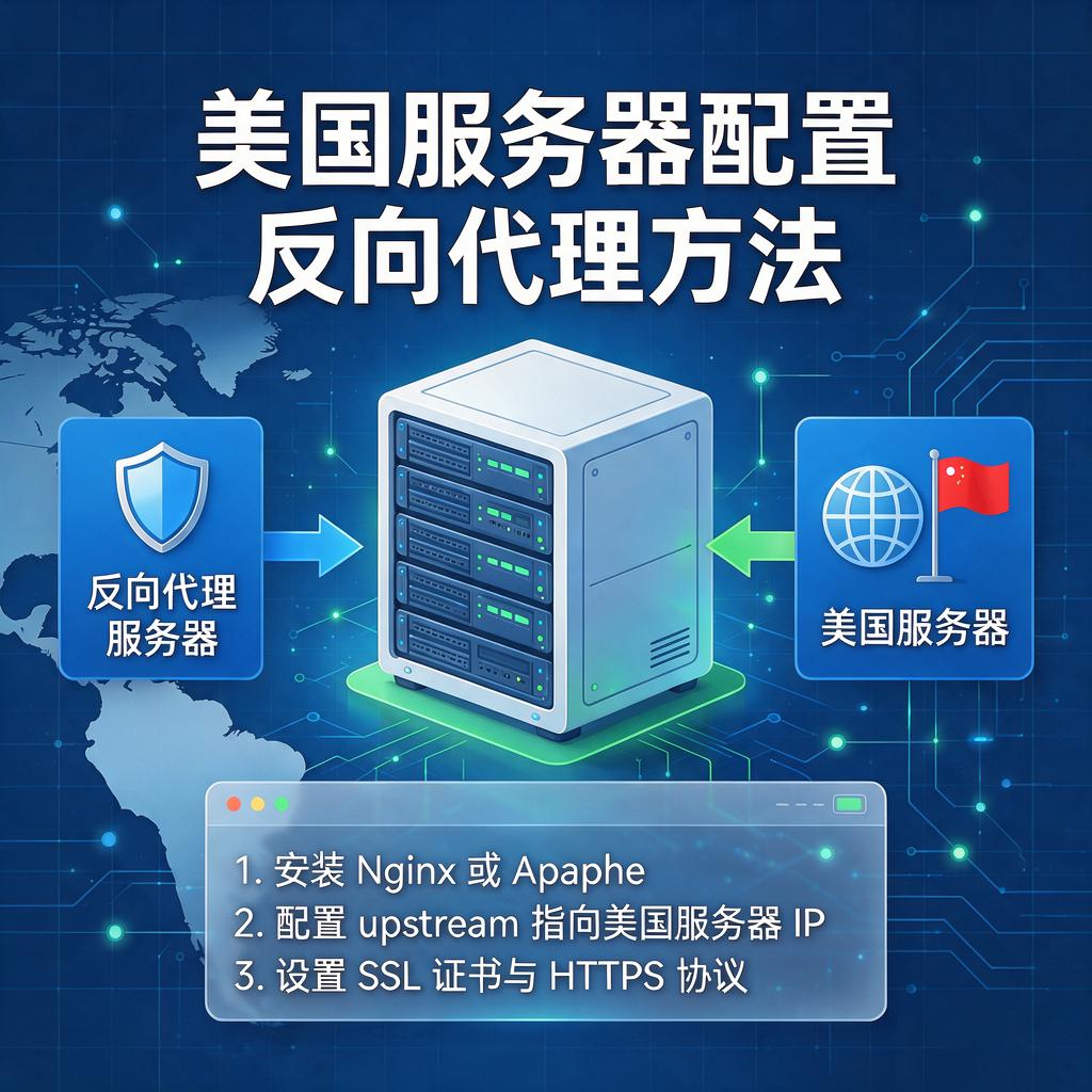 美国服务器配置反向代理方法