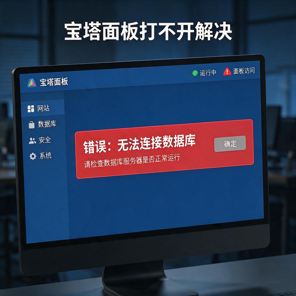 宝塔面板打不开解决
