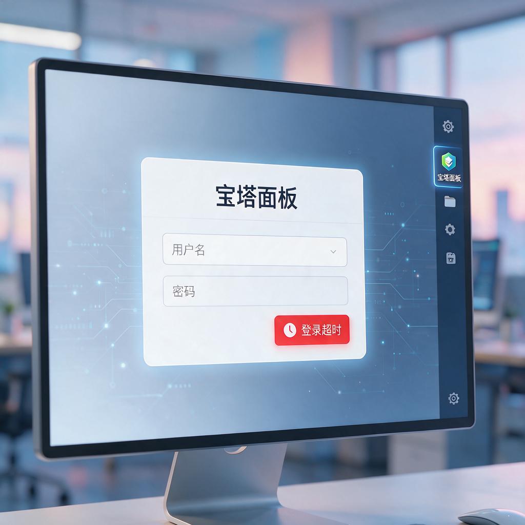 宝塔面板登录超时解决
