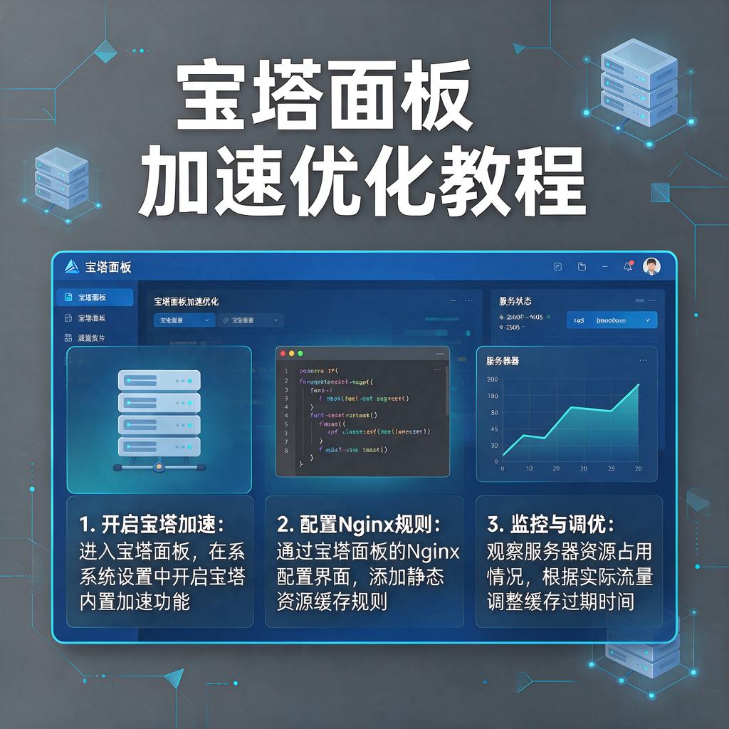 宝塔面板加速优化教程