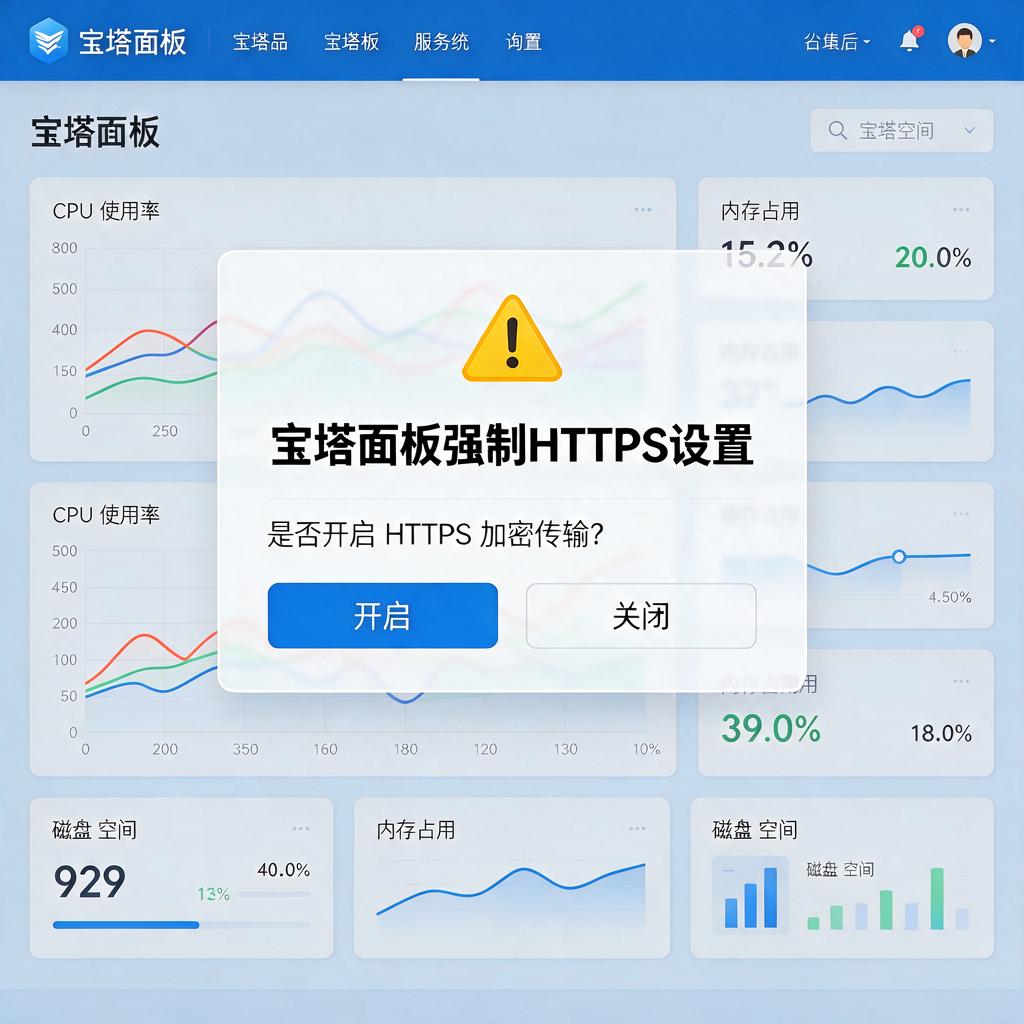 宝塔面板强制HTTPS设置 第1张 宝塔面板强制HTTPS设置 第1张