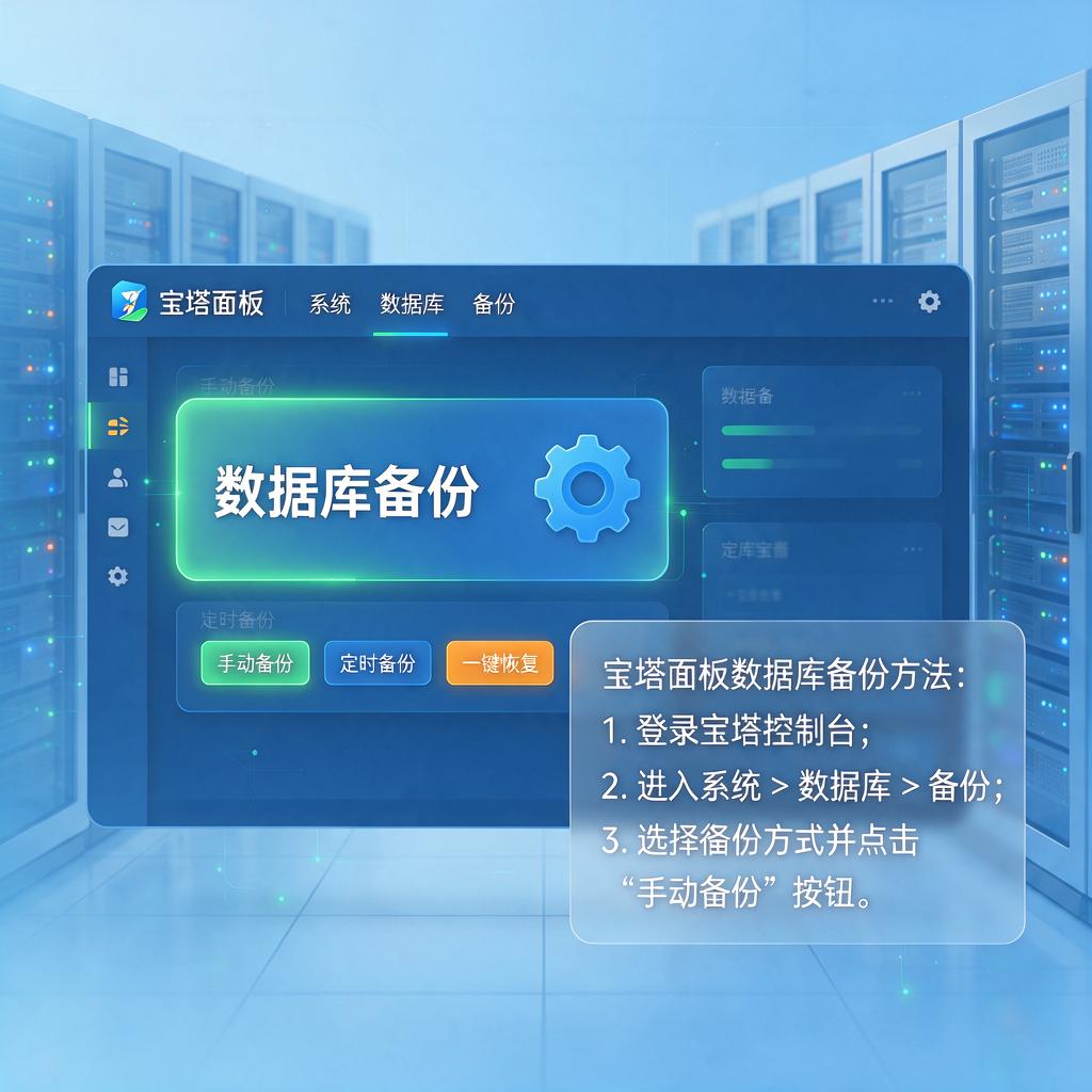宝塔面板数据库备份方法 第1张 宝塔面板数据库备份方法 第1张